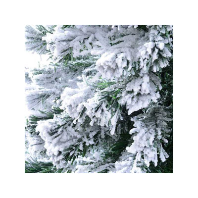 Artificial fir tree decorated with snow 150CM